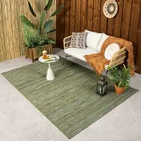 De Onlinewinkelier b.v. Volero - Tapis scandinave rond - Torres Vert/Mélangé - 200x290 cm
