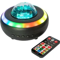 Party Light & Sound Light & Sound NEBULA - Haut Parleur Lumineux Bluetooth Nébuleuse Lumière Plafond