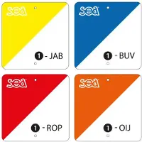 Sporti France Orientation Markers Set 40 Units Multicolore