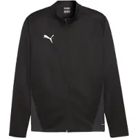 Puma T-Shirt fonctionnel 'TeamGoal' noir / blanc
