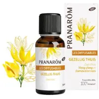Pranarôm Les Diffusables Bien chez soi - Ylang-ylang et Rose de Damas Bio 30 ml Huile