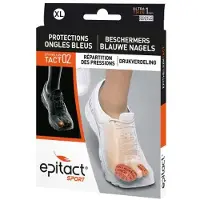 Epitact Sport Protections Ongles Bleus X-Large | 2 pièces
