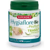 SuperDiet Hygiaflore Psyllium Bio 100 pc(s) Capsule(S)