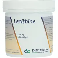 Deba Lecithine 1200 mg (13% fosfatidylcholine) 100 pc(s) Capsule(S)