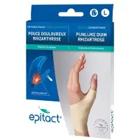 Epitact Orthèse Pouce Souple d'Activité Pouce Douloureux - Rhizarthrose Gauche Large 1 pc(s) Bandage(S)