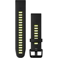 Garmin Quickfit 20 Mm Silicone Strap Noir