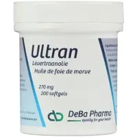 Deba Pharma Ultran Huile de foie de morue 200 pc(s) Capsule(S)