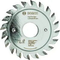 Bosch 2608642126 - Inciseur Top Precision Laminated Panel, 80 x 20 x 2,8/3,6 mm, 10+10D