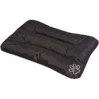 vidaXL Lit pour chien taille L Noir
