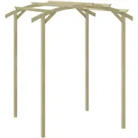 vidaXL Pergola 180x197x210 cm en bois de pin imprégné