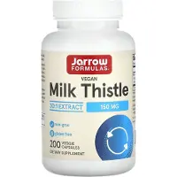 Jarrow Formulas , Chardon-Marie Végétalien, 150 mg, 200 Gélules Végétales
