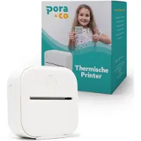 Pora&co Mini imprimante photo thermique pour smartphone, vert clair