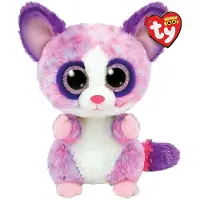 TY Beanie Boo's Becca Pink Bush Baby, 15cm