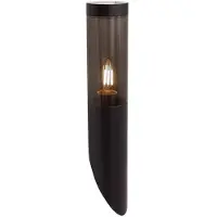 V-TAC Lampe murale d'extérieur - UP - Down - Fixations murales - Support E27 - IP44 - Noir