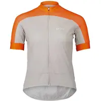 POC Essential Road Logo Short Sleeve Jersey Orange L Femme