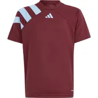Adidas Fortore 23 Maillot Manches Courtes Enfants - Burgundy / Bleu Ciel | Taille: 140