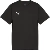 Puma T-Shirt fonctionnel 'TeamGoal' noir / blanc