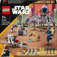 LEGO Clone Trooper & Battle Droid Construction Game 215 Pieces Argenté Enfants