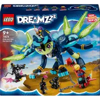LEGO DREAMZzz Zoey et Zian, le chat-hibou 71476 - Set de construction 437 pièces, 9+
