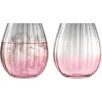 LSA International Verre L.S.A. Dusk Rose 425 ml (Lot de 2)