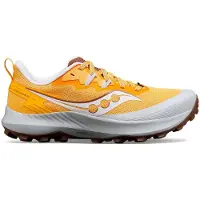 Saucony Chaussures de trail Peregrine 14 pour femmes, coloris Flax/Clove, taille 38. Chaussures de course tout-terrain