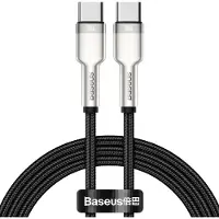 Baseus Câble Usb-C Do Usb-C Cafule, 100W, 1M (Czarny)