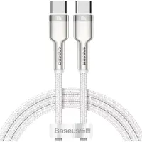 Baseus Cable Usb-C Do Usb-C Cafule, 100W, 1M (Biały)