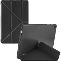 IMoshion Coque tablette Origami pour Samsung Galaxy Tab S6 Lite (2020/2022/2024) - Noir