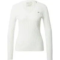 Gant Pull-over blanc naturel