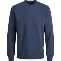 Jack & Jones Basic Plus Size Sweatshirt Bleu 8XL Homme