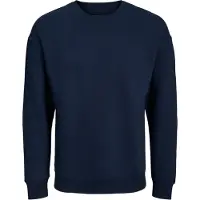 Jack&Jones PLUS Bradley Plus Size Sweatshirt Bleu 8XL Homme