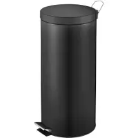 EKO - Treteimer 30 Liter - Steel - Schwarz