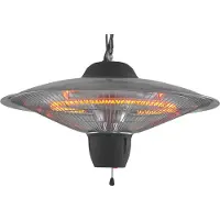 Eurom Chauffage pour tente de fête 1502 - Acier inoxydable - 1500 W