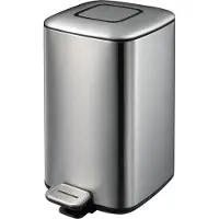 EKO Regent Step Bin 12L Inox