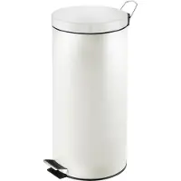 EKO - Treteimer 30 Liter - Steel - Weiß