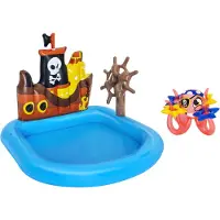 Bestway Aire de jeux pirate 140x130x104cm B52211