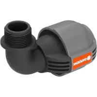 Gardena Pièce en L 25 mm x 3/4" filetage mâle, 2781-20