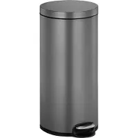 EKO - Serene Treteimer 30 Liter - Stainless steel Plastic - Platin