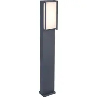 Lutec Éclairage de voie de conception Qubo anthracite