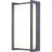 Lutec Applique extérieure LED 1 flamme fonte d'aluminium