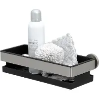 Tiger Panier de Douche Tiger Noon Acier Inoxydable Brossé