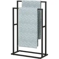 Sealskin Porte Serviette Sealskin Carré Freestand Noir