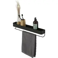 Sealskin Porte-Serviette Sealskin Brix Métal Noir 55 cm