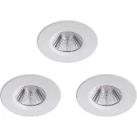 Philips Functionality Luminaire encastré Dive, Spot encastré, Source lumineuse non amovible, LED, 2700 K, 350 lm, Blanc