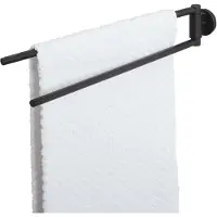 Tiger Porte-Serviette Tiger Urban Black 5 x 7,5 x 45 cm