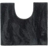 Sealskin Tapis de WC Sealskin Doux Dark Grey - 45 x 50 cm