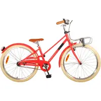 Volare Melody Vélo enfant 24 pouces Vélo jeune fille garçon à partir de 8 ans Vélo 130-145 cm Frein à rétropédalage