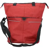 Dresco Sacoche de vélo simple rouge, 18 litres