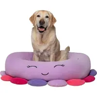 Squishmallows Lit pour animaux - Octopus 76 cm (JPT0085-L) (Chat, Chien)