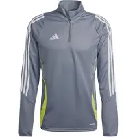 Adidas Tiro24 Half Zip Sweatshirt Gris 2XL / Regular Homme